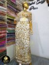White & Gold Silk on Silk
