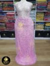 Crystal Fabric Full Work Baby Pink